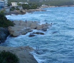 Marea in Portul Agia Marina